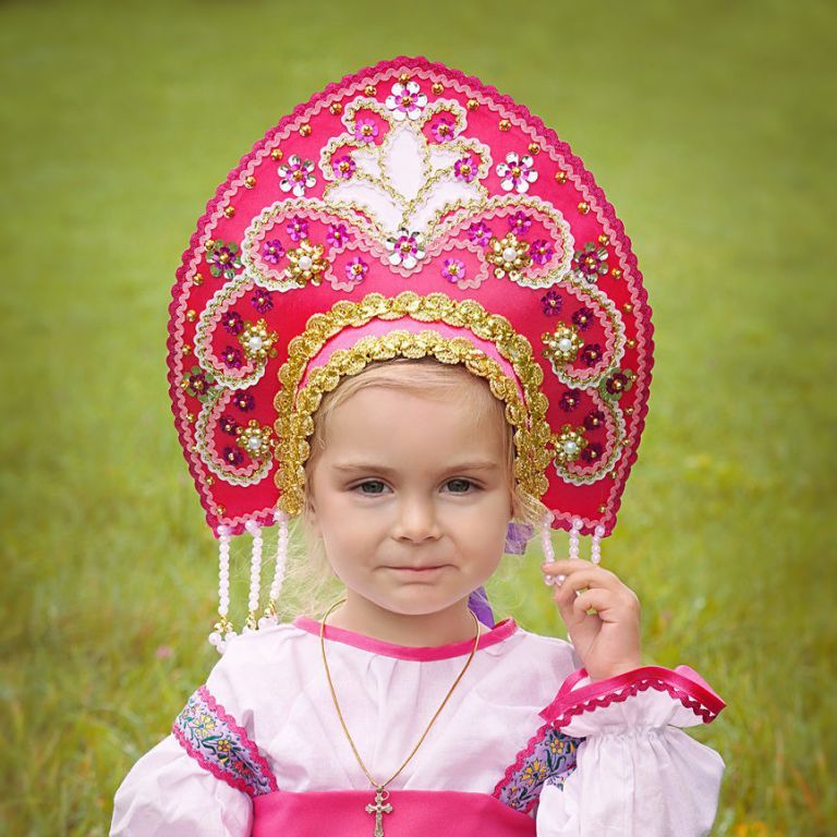 Кокошник фото русский народный рисунок